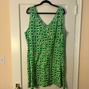 ASOS Curve Mod Floral Mini Dress